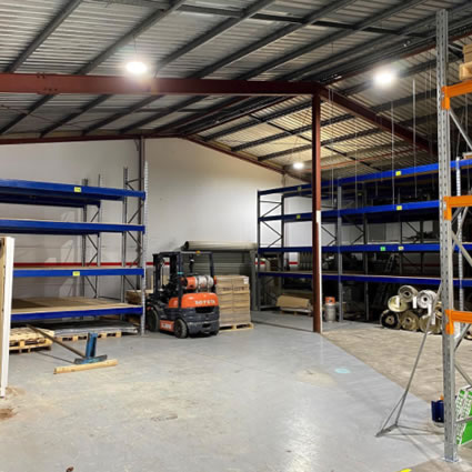 Pallet racking relocation in Toowoomba